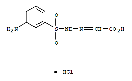 (2E)-{2-[(3-aminophenyl)sulfonyl]hydrazinylidene}ethanoic acid