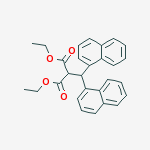 DIETHYL 2-(DINAPHTHALEN-1-YLMETHYL)PROPANEDIOATE