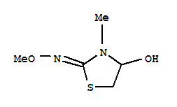 2-Thiazolidinone,4-hydroxy-3-methyl-, O-methyloxime