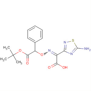 1,2,4-Thiadiazole-3-acetic acid,5-amino-a-[[2-(1,1-dimethylethoxy)-2-oxo-1-phenylethoxy]imino]-, (Z)-