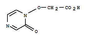 Acetic acid,2-[(2-oxo-1(2H)-pyrazinyl)oxy]-