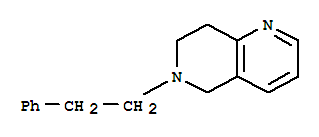 6-(2-phenylethyl)-5,6,7,8-tetrahydro-1,6-naphthyridine