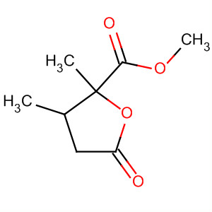 2-Furancarboxylic acid, tetrahydro-2,3-dimethyl-5-oxo-, methyl ester,cis-