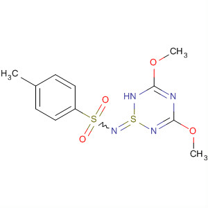 2H-1,2,4,6-Thiatriazine,1,1-dihydro-3,5-dimethoxy-1-[[(4-methylphenyl)sulfonyl]imino]-