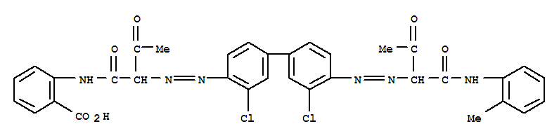 2-[[2-[[3,3-dichloro-4-[[2-oxo-1-[(2-methylphenylamino) carbonyl]propyl]azo][1,1-biphenyl]-4-Benzoic acid