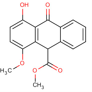 9-Anthracenecarboxylic acid,9,10-dihydro-4-hydroxy-1-methoxy-10-oxo-, methyl ester