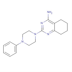 4-Quinazolinamine, 5,6,7,8-tetrahydro-2-(4-phenyl-1-piperazinyl)-