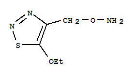 1,2,3-THIADIAZOLE,4-[(AMINOOXY)METHYL]-5-ETHOXY-