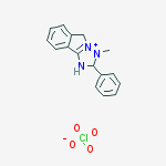 5H-[1,2,4]Triazolo[5,1-a]isoindolium, 3-methyl-2-phenyl-, perchlorate