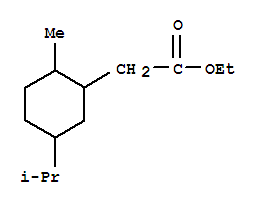 CYCLOHEXANEACETIC ACID 2-METHYL-5-(ISOPROPYL)-,ETHYL ESTER