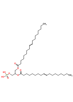 3-(phosphonooxy)propane-1,2-diyl bisoctadec-9-enoate