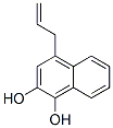 1,2-Naphthalenediol,4-(2-propen-1-yl)-