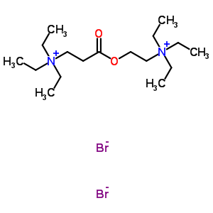N,N,N-triethyl-3-oxo-3-[2-(triethylammonio)ethoxy]propan-1-aminium dibromide