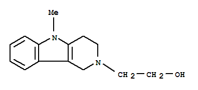 2H-PYRIDO[4,3-B]INDOLE-2-ETHANOL,1,3,4,5-TETRAHYDRO-5-METHYL-