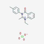 1-ethyl-2-methyl-3-(4-methylphenyl)quinazolin-1-ium-4-one;perchlorate