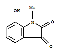 1H-Indole-2,3-dione,7-hydroxy-1-methyl-