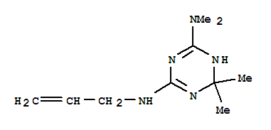 1,3,5-Triazine-2,4-diamine,3,6-dihydro-N2,N2,6,6-tetramethyl-N4-2-propen-1-yl-