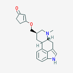 3-[[(6ar,9r)-7-methyl-6,6a,8,9,10,10a-hexahydro-4h-indolo[4,3-fg]quinoline-9-yl]methoxy]cyclopent-2-en-1-one