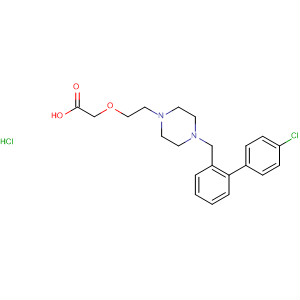 Acetic acid, [2-[4-[(4-chlorophenyl)phenylmethyl]-1-piperazinyl]ethoxy]-,monohydrochloride