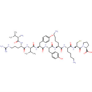 L-Proline,L-valyl-L-arginyl-L-valyl-L-tyrosyl-L-tyrosyl-L-lysyl-L-lysyl-L-cysteinyl-