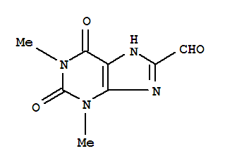 1,3-dimethyl-2,6-dioxo-2,3,6,7-tetrahydro-1H-purine-8-carbaldehyde