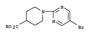1-(5-BROMOPYRIMIDIN-2-YL)PIPERIDINE-4-CARBOXYLIC ACID