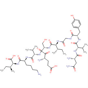 L-Isoleucine,L-asparaginyl-L-valyl-L-tyrosylglycyl-L-isoleucyl-L-a-glutamyl-L-seryl-L-valyl-L-lysyl-