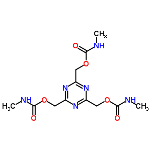 S-TRIAZINE-2,4,6-TRIMETHANOL,TRIS(METHYLCARBAMATE) ESTER