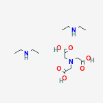 N,N-bis(carboxymethyl)glycine, compound with diethylamine (1:2)