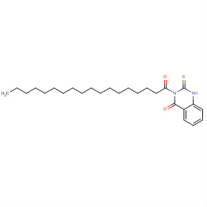 4(1H)-Quinazolinone, 2,3-dihydro-3-(1-oxooctadecyl)-2-thioxo-