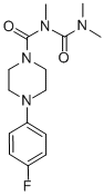 1-(p-Fluorophenyl)-4-(2,4,4-trimethylallophanoyl)piperazine