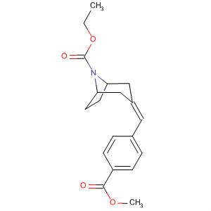 8-Azabicyclo[3.2.1]octane-8-carboxylic acid,3-[[4-(methoxycarbonyl)phenyl]methylene]-, ethyl ester