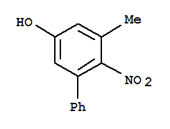 [1,1'-Biphenyl]-3-ol,5-methyl-6-nitro-