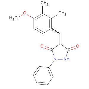 3,5-Pyrazolidinedione,4-[(4-methoxy-2,3-dimethylphenyl)methylene]-1-phenyl-