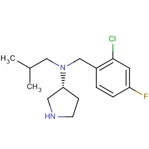 3-Pyrrolidinamine,N-[(2-chloro-4-fluorophenyl)methyl]-N-(2-methylpropyl)-, (3R)-