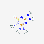 2,3,3,5,5-Pentakis(1-aziridinyl)-3,3,5,5-tetrahydro-2H-1,2,4,6,3,5-thiatriazadiphosphorine 1-oxide