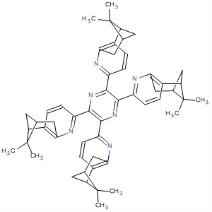 5,7-Methanoquinoline,2,2',2'',2'''-(2,3,5,6-pyrazinetetrayl)tetrakis[5,6,7,8-tetrahydro-6,6-dimethyl-, (5S,5'S,5''S,5'''S,7S,7'S,7''S,7'''S)-