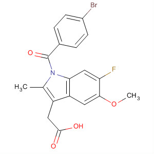1H-Indole-3-acetic acid,1-(4-bromobenzoyl)-6-fluoro-5-methoxy-2-methyl-