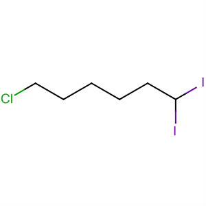 Hexane, 6-chloro-1,1-diiodo-