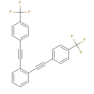 Benzene, 1,2-bis[[4-(trifluoromethyl)phenyl]ethynyl]-