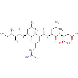 L-Aspartic acid, L-isoleucyl-L-leucyl-L-arginyl-L-leucyl-