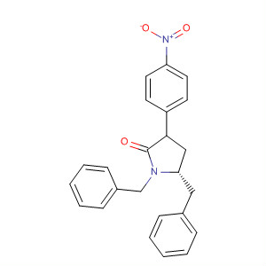 2-Pyrrolidinone, 3-(4-nitrophenyl)-1,5-bis(phenylmethyl)-, (5R)-