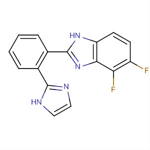 1H-Benzimidazole, 4,5-difluoro-2-[2-(1H-imidazol-2-yl)phenyl]-