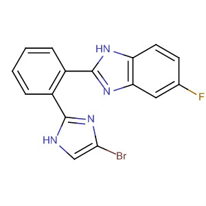 1H-Benzimidazole, 2-[2-(4-bromo-1H-imidazol-2-yl)phenyl]-5-fluoro-