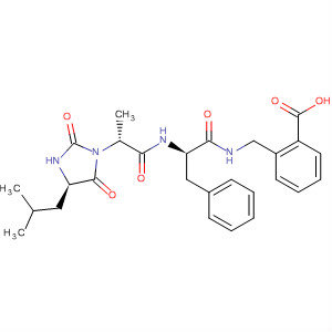 Benzoic acid,2-[[[(2R)-2-[[(2R)-2-[(4R)-4-(2-methylpropyl)-2,5-dioxo-1-imidazolidinyl]-1-oxopropyl]amino]-1-oxo-3-phenylpropyl]amino]methyl]-