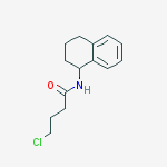 Butanamide, 4-chloro-N-(1,2,3,4-tetrahydro-1-naphthalenyl)-