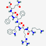 L-Glutamine, L-lysyl-L-arginyl-L-tryptophyl-L-phenylalanyl-L-phenylalanyl-