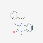 2(1H)-Quinoxalinone, 3-[(2-methoxyphenyl)methyl]-