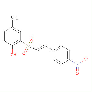 Phenol, 4-methyl-2-[[2-(4-nitrophenyl)ethenyl]sulfonyl]-