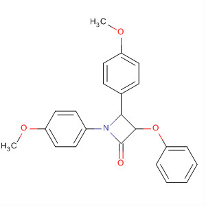2-Azetidinone, 1,4-bis(4-methoxyphenyl)-3-phenoxy-